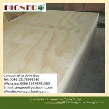 Contreplaqué de pin de haute qualité / contreplaqué marin pour meubles et décoration